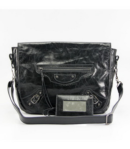 Borsa Balenciaga Arena Classic Folk nero della spalla